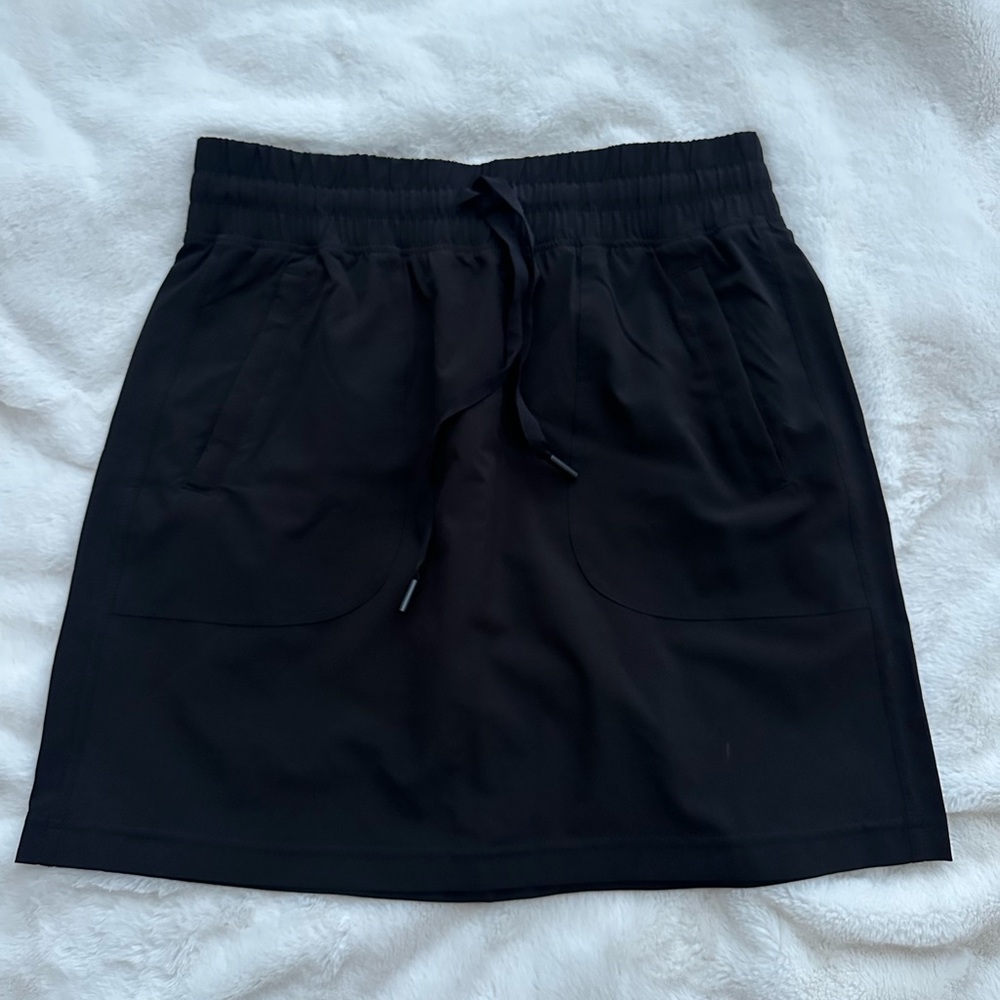 90 Degree By Reflex Black A-Line Mini Skirt Casual